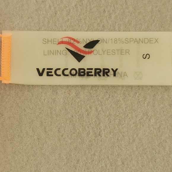 Veccoberry Women's Two Pieces Orange Bikini Size S - Picture 5 of 11